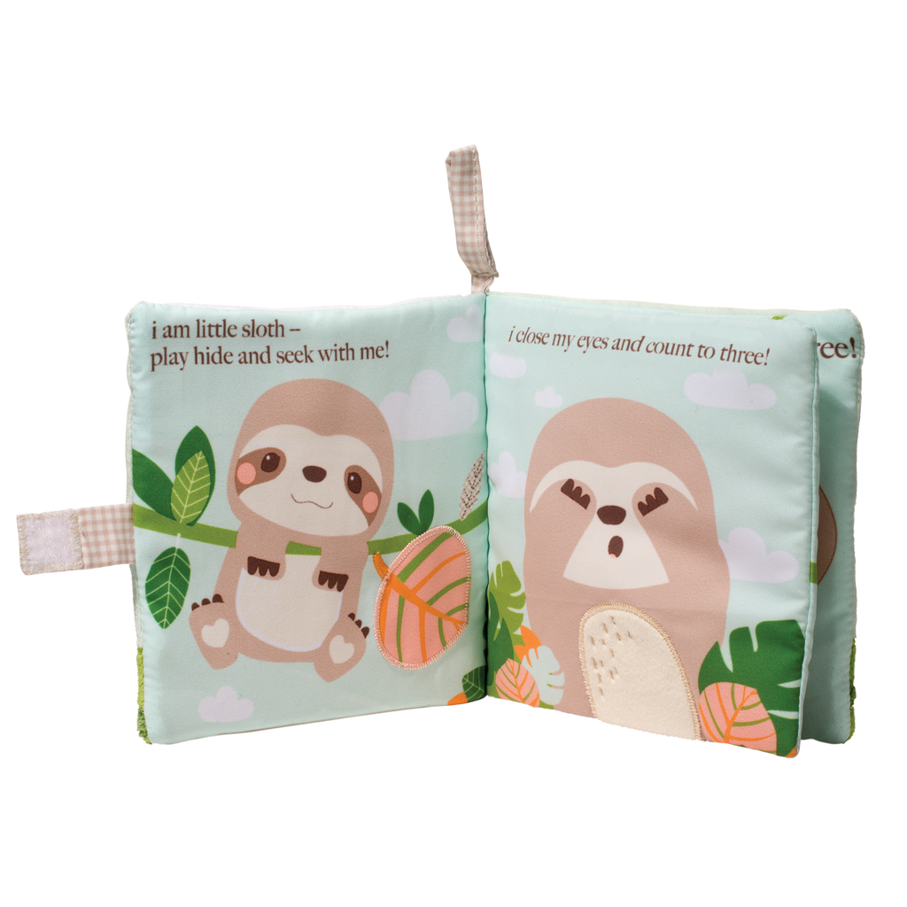 Douglas Baby Soft Activity Book Stanley Sloth 6" (retired)