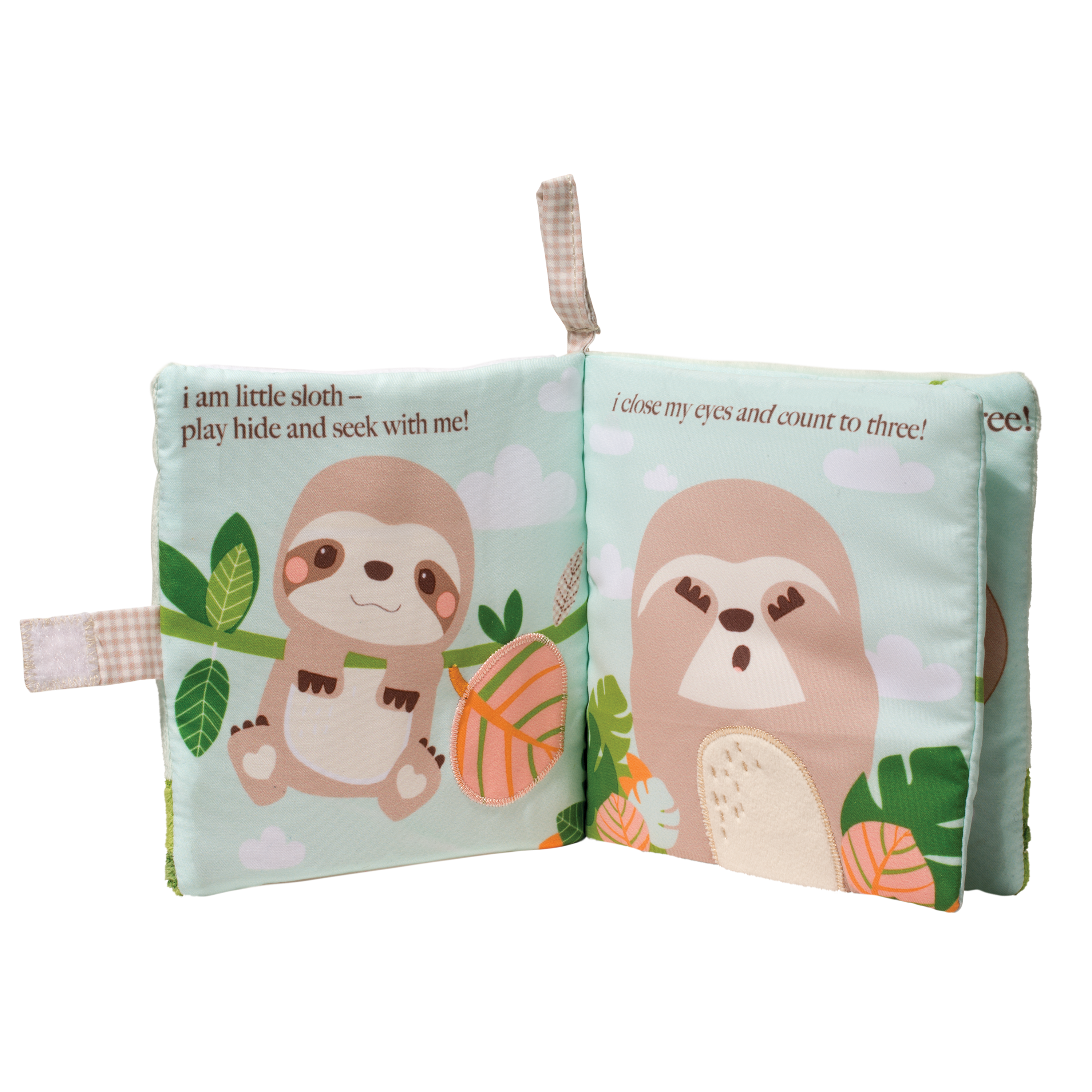 Douglas Baby Soft Activity Book Stanley Sloth 6" (retired)