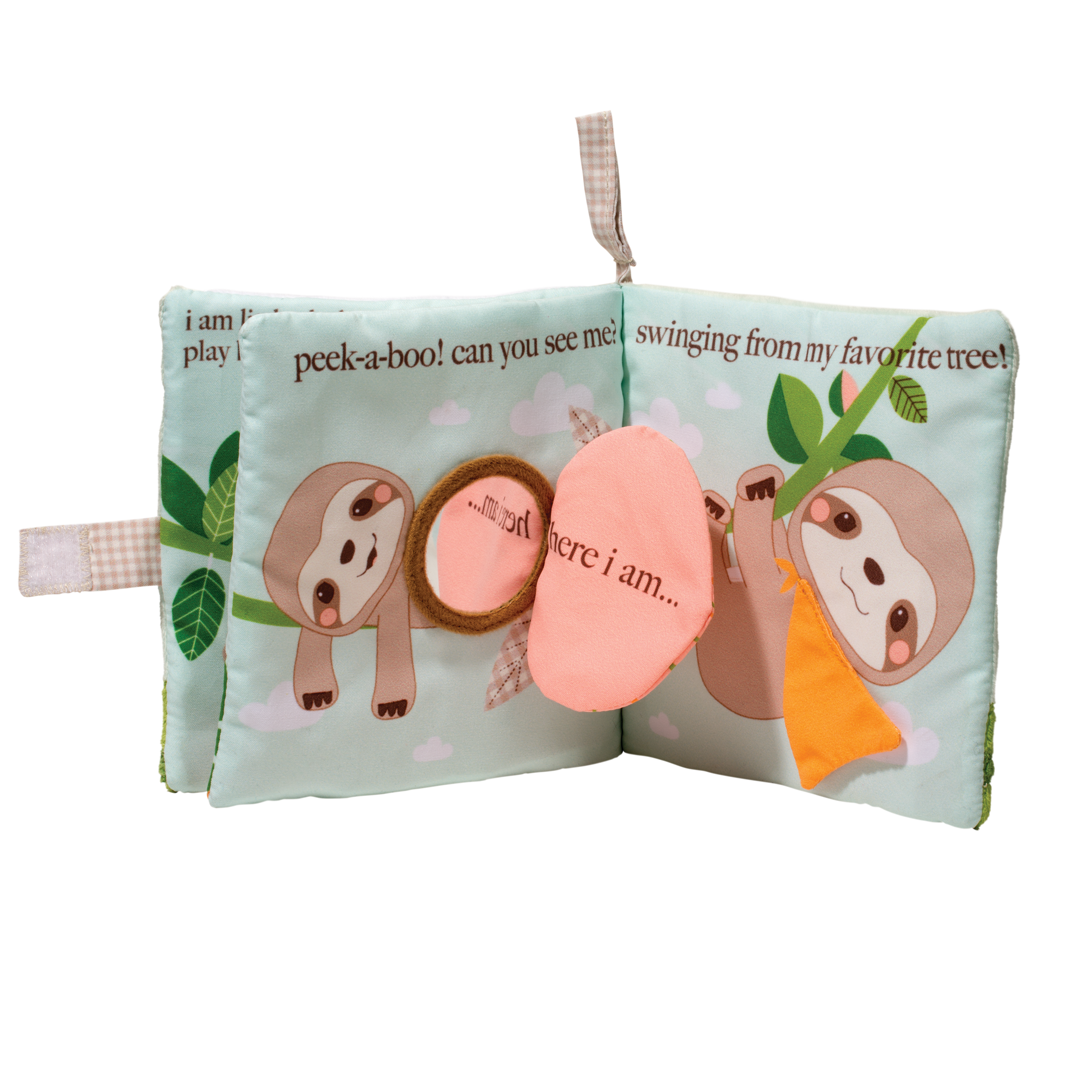 Douglas Baby Soft Activity Book Stanley Sloth 6" (retired)