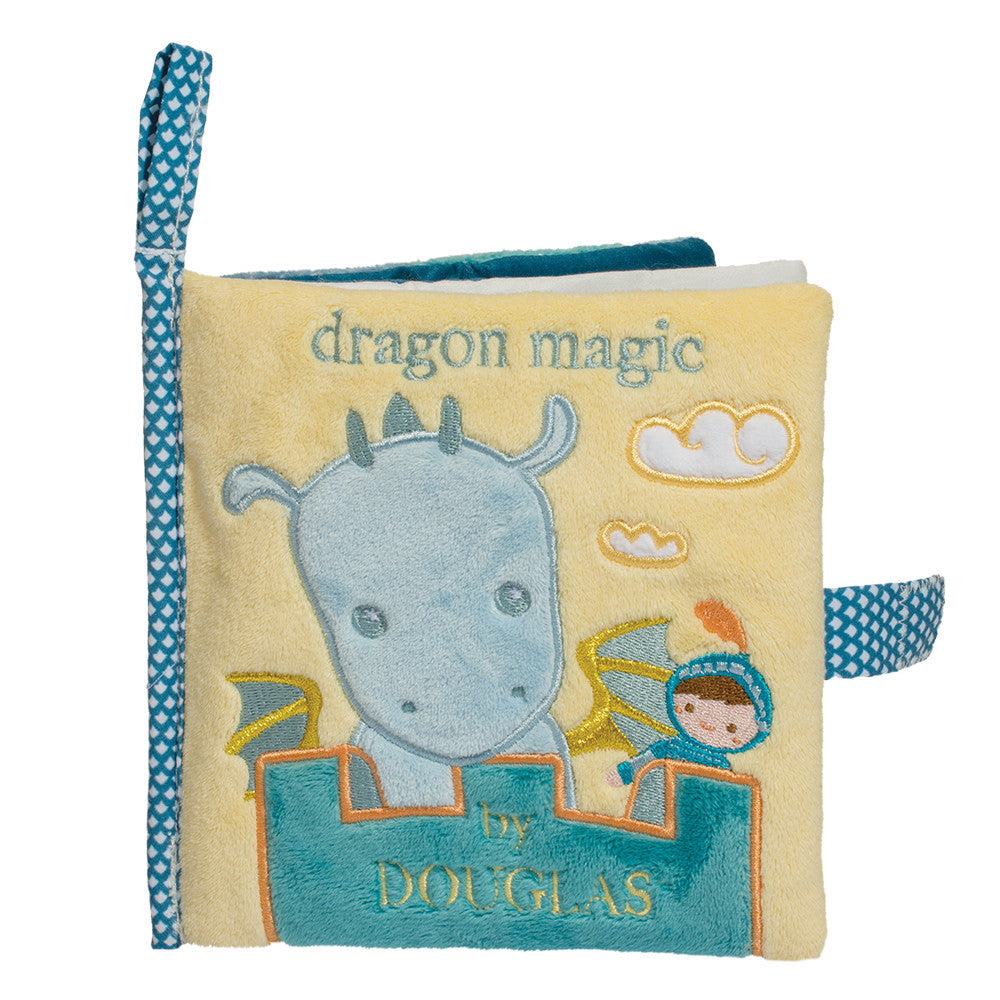 Douglas Baby Soft Activity Book Demitri Dragon 6"