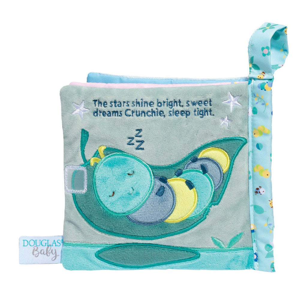 Douglas Baby Soft Activity Book Crunchie Caterpillar 6"